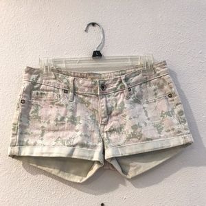 Bullhead Pastel Colored Rose Shorts